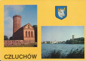 Pocztówka Człuchów widokowa - 022989
