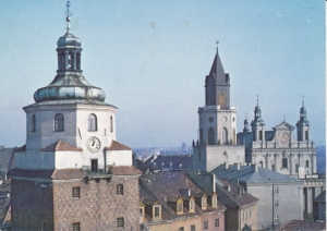 Lublin Widok na Bramę Krakowską - 023039