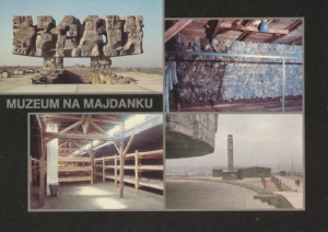 Pocztówka Majdanek muzeum - 023052
