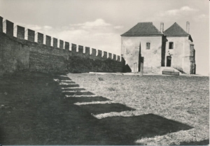 Szydłów mury miejskie - 023422