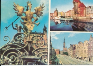 Gdańsk fontanna Neptuna widoki - 023894