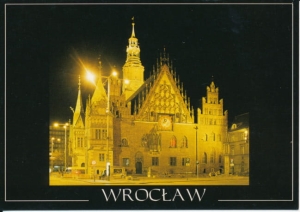 Wrocław Ratusz nocą - 025152