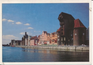Gdańsk Motława żuraw - 025863