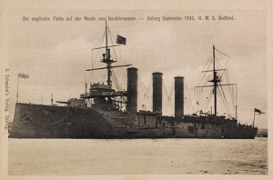 Statek HMS Bedford -Reprodukcja 3977