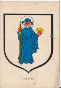 Olsztyn Herb widokówka - 026606