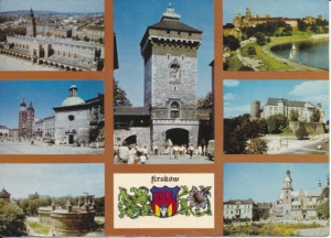 Kraków widokowa 13x18cm - 026933d