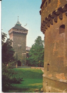 Kraków fragment Barbakanu - 027287