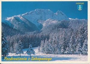 Zakopane widok na Giewont - 027852