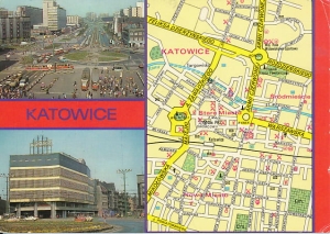 Katowice widokowa mapka - 028399