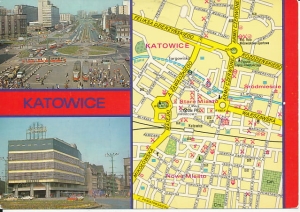 Katowice widokowa mapka - 028633