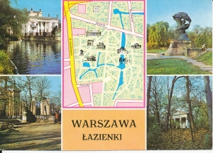 Warszawa widokowa mapka - 029019
