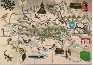 Pieniński Park Narodowy mapka - 029385