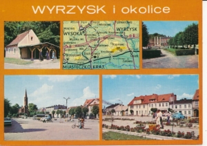Wyrzysk widokowa mapka - 029388