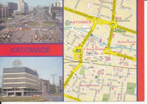 Katowice widokowa mapka - 029395