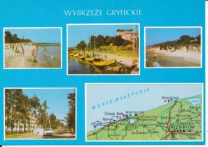 Wybrzeże Gryfickiei widokowa mapka - 029415
