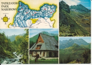 Tatrzański Park Narodowy mapka - 029420