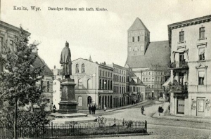 Chojnice ul. Gdańska - Reprodukcja 17430