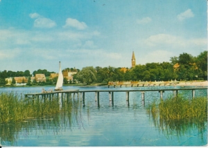Szczytno widok od strony jeziora - 029456
