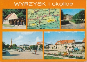Wyrzysk i okolice mapka - 029783
