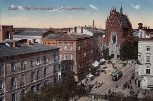 Kraków Plac Dominikański - Reprodukcja 1448