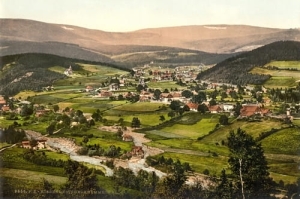 Karpacz Panorama 1890r -Reprodukcja 4463