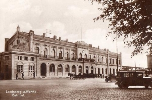 Gorzów Wielkopolski Dworzec - Reprodukcja 40770