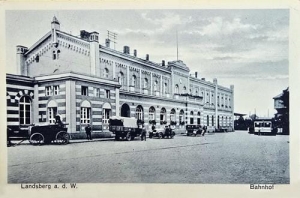 Gorzów Wielkopolski Dworzec - Reprodukcja 40774