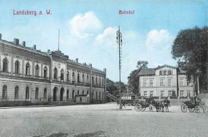 Gorzów Wielkopolski Dworzec - Reprodukcja 40776