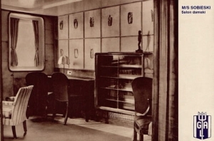 M/S Sobieski salon damski -Reprodukcja 4162