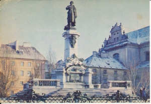 Warszawa pomnik Adama Mickiewicza - 031812d