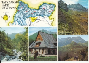 Tatrzański Park Narodowy mapka - 032084