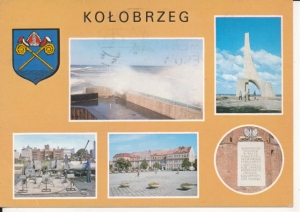 Kołobrzeg herb widokowa - 032732