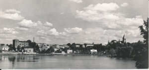 Wąbrzeźno widok od strony jeziora - 032823