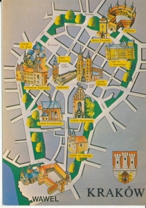 Kraków mapka plan - 032937