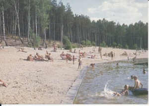Mierzyn plaża nad jeziorem - 033160