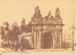 Szczecin Brama Hołdu Pruskiego - 033463