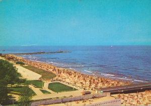 Kołobrzeg panorama plaża - 033848