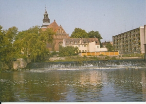 Gryfice widok od strony rzeki - 034031