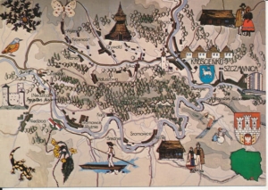 Pieniński Park Narodowy mapka - 034628