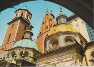 Kraków fragment katedry - 034728