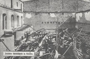 Parczew zniszczona fabryka - Reprodukcja 41304