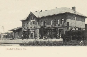 Wysoka Kamieńska Dworzec - Reprodukcja 41393