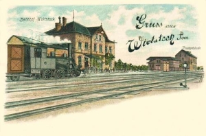 Wysoka Kamieńska Dworzec - Reprodukcja 41394