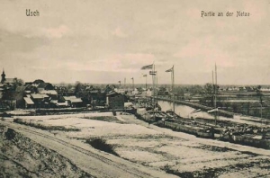 Ujście panorama nad Notecią - Reprodukcja 41418