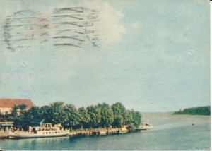 Mikołajki przystań na jeziorze - 035813