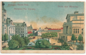 Warszawa Plac Teatralny - 036105
