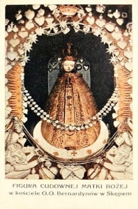 Skępe figura Matki Bożej - Reprodukcja 41595