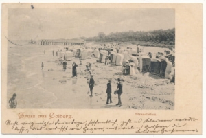 KoLobrzeg plaża molo - 036690