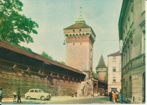 Kraków mury obronne - 037425