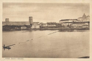 Łuck zamek i katedra - Reprodukcja 42235